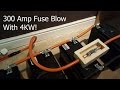 300 Amp Fuse Blowing with 4KW of Load from an Inverter - Safety Mechanism
Prepare for the Unexpected