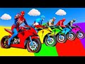 Spider-Man Rescue الرجل العنكبوت انقاذ باتمان batman vs iron man vs venom funny GameGTA 5 superhero