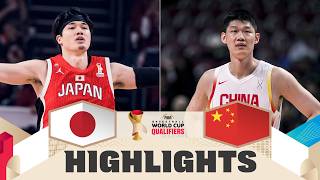 Japan 🇯🇵 v China 🇨🇳 | Highlights | FIBA Basketball World Cup 2027 Asian Qualifiers