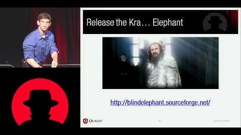 Black Hat USA 2010: BlindElephant: WebApp Fingerprinting and Vulnerability Inferencing 4/4