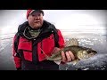 Tip-Up Fishing for WALLEYE (Deadstick Strategy)