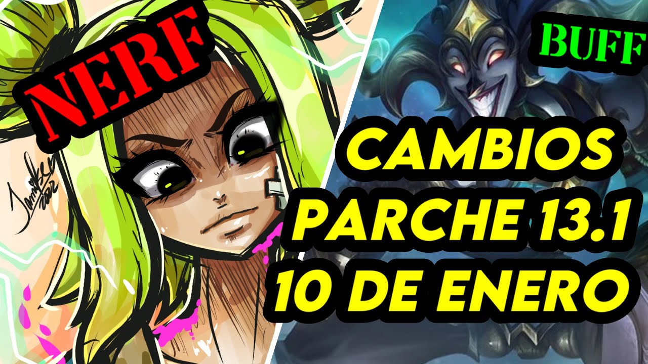 Nerf a Zeri, Buff a Shaco | LA TEMPORADA INICIA EL 10/1 - YouTube
