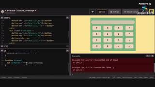 Let's build a calculator application in Vanilla Javascript | HTML5 & CSS3
