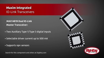 Maxim IO-Link Transceivers | Digi-Key Daily