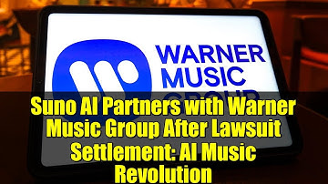 Suno AI Partners with Warner Music Group After Lawsuit Settlement: AI Music Revolution
