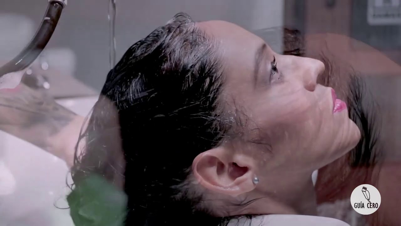 58 Andreína: long, wash, dry, headshave