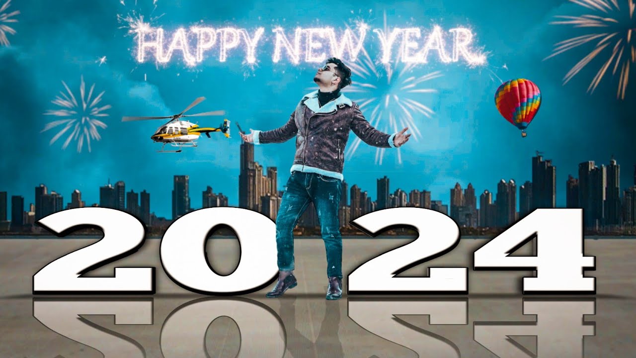 Happy New Year 2023 Photo Editing In PicsArt || New Year Photo Editing ||  Picsart New Year Photo - YouTube