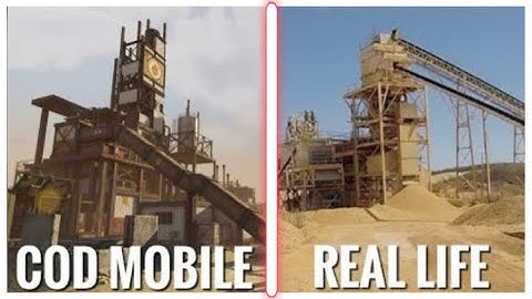 COD MOBILE MAPS IN REAL LIFE!