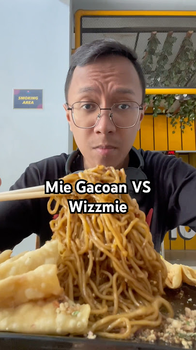 mie gacoan vs wizzmie #komedi #mie #miegacoan #shorts