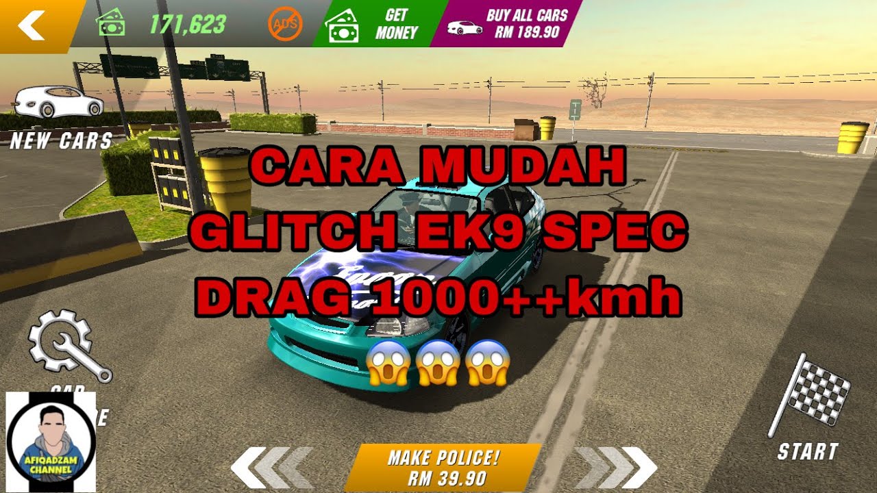 Cara Mudah Glitch EK9 1000+km/h Car Parking Multiplayer ...