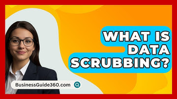 What Is Data Scrubbing? - BusinessGuide360.com