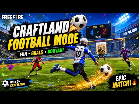 🔥 😱 Goal Pe Goal! Craftland Football Mode ⚽ 🔥