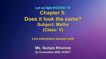 Live Interaction on  : Chapter 5: Does it look the smae?