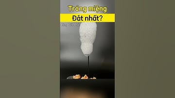 Món tráng miệng đắt nhất thế giới Bosque Lluvioso #congkienthuc