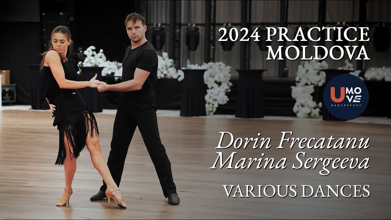 Dorin Frecautanu & Marina Sergeeva Practice Various Dances | Moldova - April 2024