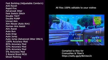 NEW Fortnite CronusMAX GPC Scripts [PS4/XBOX/PC] [Fast Building, Unreal Aimbot, Aim Assist AND MORE]