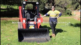 Manitou 1050Rt Posi Track - Basic Controls