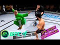 UFC4 Bruce Lee vs Kung Fu Master Monkey Style EA Sport UFC 4