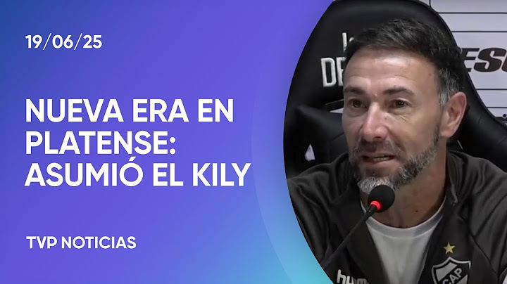 Kily González es el nuevo DT del campeón Platense
