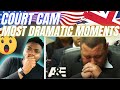 🇬🇧BRIT Reacts To COURT CAM - MOST DRAMATIC MOMENTS!