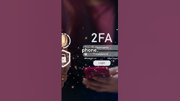 Double Your Security! Why 2 Factor Authenticator? #productivityhacks #techtips#shorts