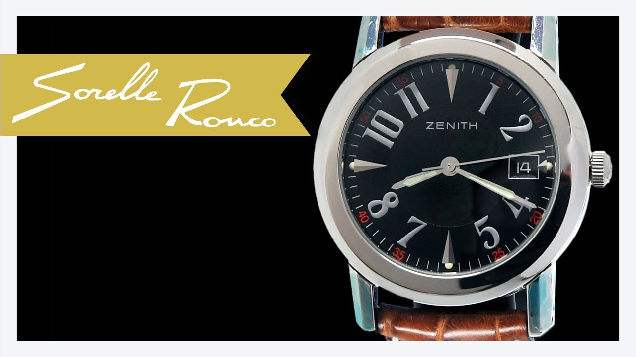 Zenith Port Royal V Quartz Black Dial