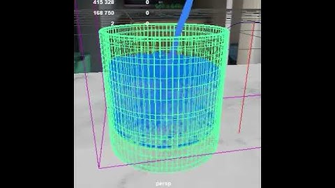Pouring Water in a  Glass | Autodesk Maya