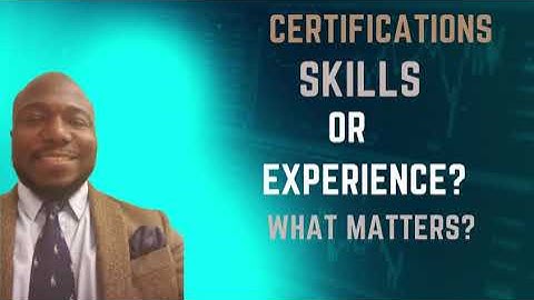 Certifications Skills or Experience (RMF)