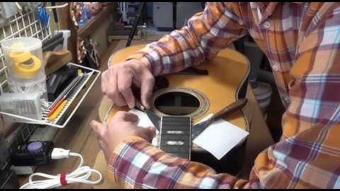 Neck remove on Martin D-45 - alternative view