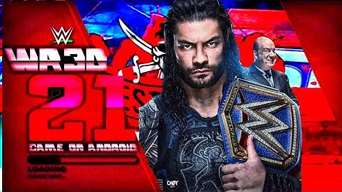 WR3D 2K22 RELEASED V2  NEW FEATURES HARDWARE MOD. NEW MODEL ALL ARENAS BY AZIZ GAMRZ