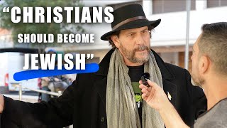 "Jesus Was Jewish So Christians Should Become Jewish" | Street Interview
