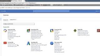 Obtaining Google Cloud Messaging Api Key