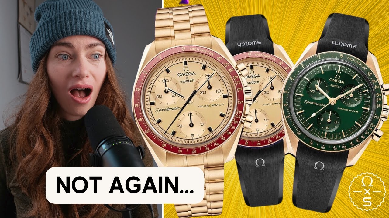 It's back The MoonSwatch 2023 Moonshine Gold. HERE'S WHAT YOU
