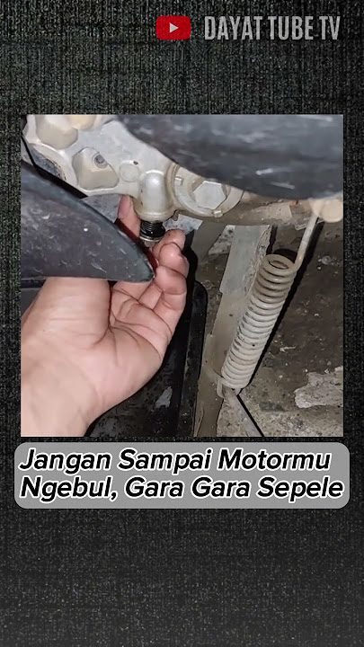 Cara Mencegah Motor Ngebul Asap Putih