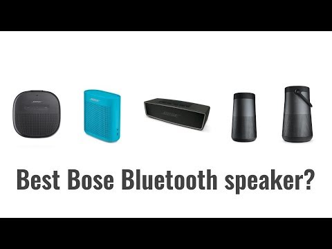 Bose Speaker Comparison Chart