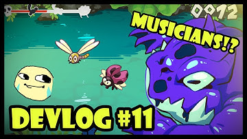 Final Boss Moves and Musicians! - A Week of Game Development in Unity | Devlog #11
