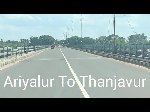 Ariyalur - To - Thanjavur - Morning - Drive - Tamilnadu - India - HD