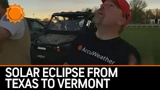 AccuWeather Covers the Total Solar Eclipse