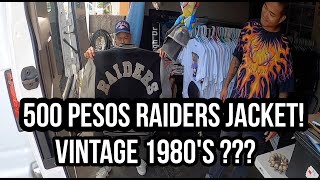 500 Pesos lang! Vintage Raiders Jacket!