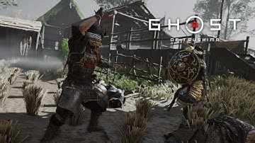 Ghost Of Tsushima -Stealth Kills Gameplay -Kurosawa Film Style -Lethal Difficulty
