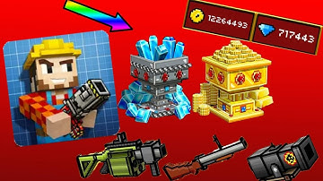 Pixel Gun 3D {12.0.0} Hack /Unlimited Coins & Gems/Level 32/Removed Weapons