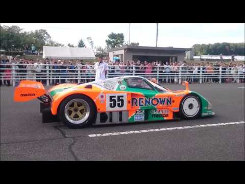 Mazda 787B THE BEST Raw Sound Flyby Compilation | The Miyoshi Proving Ground Mazda 50th 2015