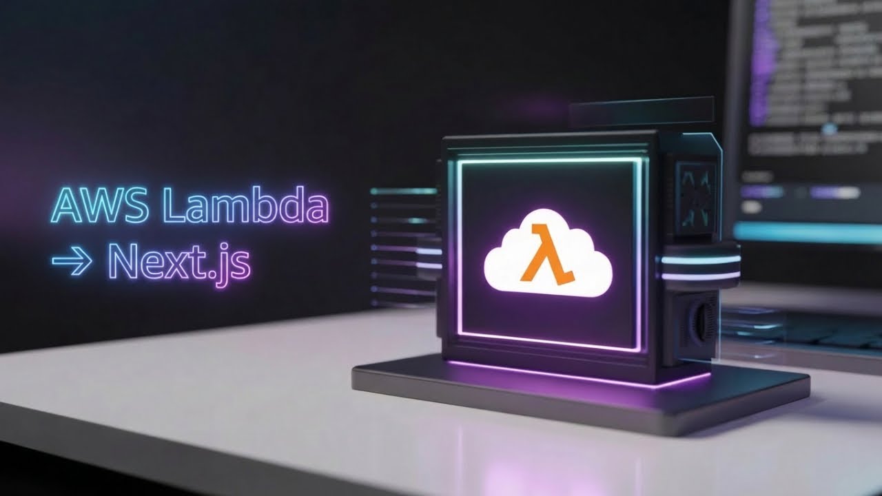 AWS Lambda REST API with Next.js Frontend (Complete Guide) | Part 1 ...