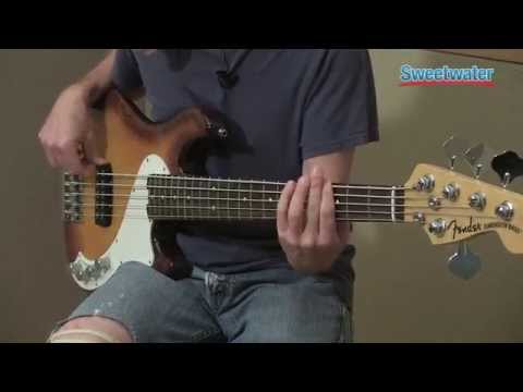 Fender Dimension Bass V Electric Bass Demo - Sweetwater Sound