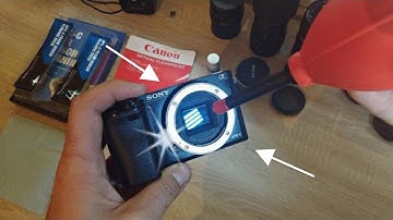 HOW TO CLEAN your Camera SENSOR!! (MIRRORLESS - DSLR)