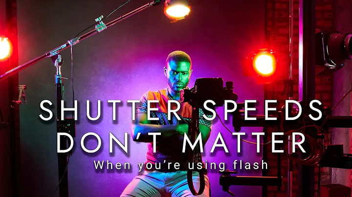 Why Shutter Speeds Don’t Matter in Studio Flash Photography (And When They Do)