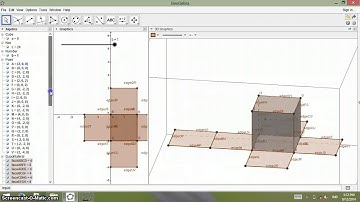 Membuat Jaring2 Kubus dengan GeoGebra