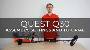 Quest Q30 Metal Detector: Assembly, settings and tutorial