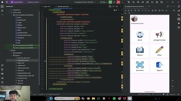 Bahasa Pemrograman 2, Demo aplikasi dari menu Login sampai Fragment