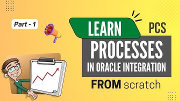 Learn Processes in Oracle Integration (PCS) from scratch | Part - 1 | Full Course